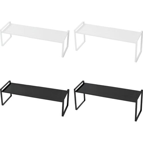 Nonslip Cabinet Shelf Organizer Space Riser for Kitchen Home Dish Bottle