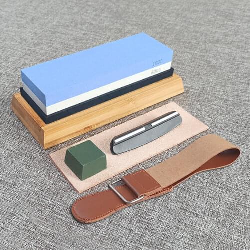 Professional knife grinder knife sharpening Stone Grit white corundum 1000/3000 2000/5000 whetstone sharpener Multi-stage