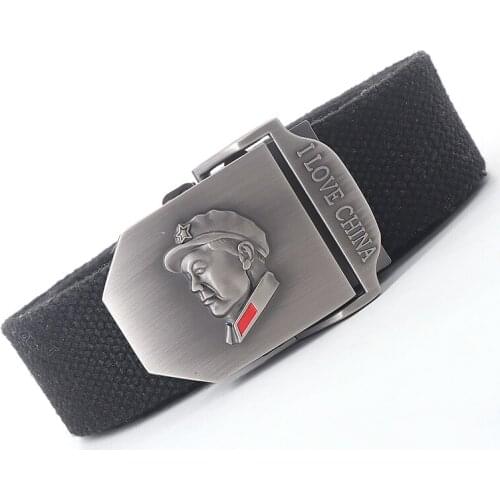 Men Tactical Belts 4mm Thick 38mm Wide Casual Canvas Outdoor Alloy Automatic Buckle China High Quality Men Belt Plus Size Unisex