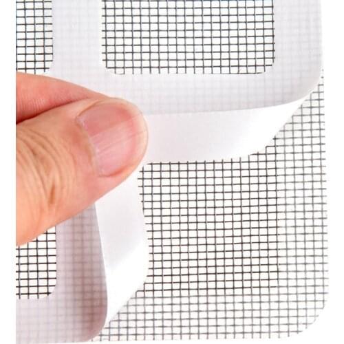 Self-Adhesive Car Window Shade Window Screen Door Repair Subsidy Household Door Curtain Hole Mesh Window Screen Anti-Mosquito Re