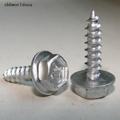 Shhworldsea car metal screw bolts nut clip fastener for automobile The self tapping screw for toyota