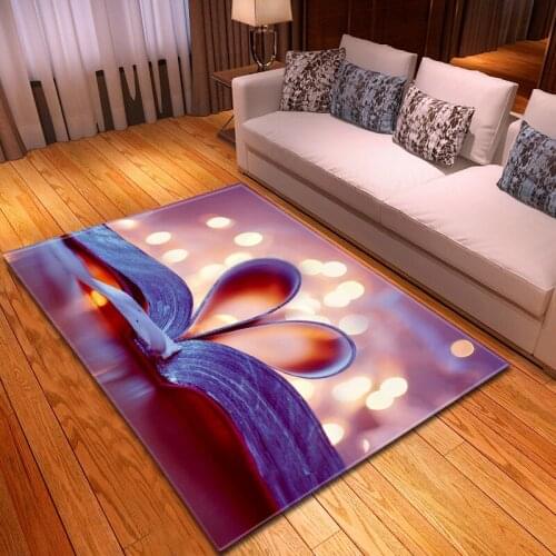 Modern Couples Home Decor Carpet Romantic Valentines Day 3D Printed Carpets for Living Room Bedroom Area Rugs Coffee Table Mats
