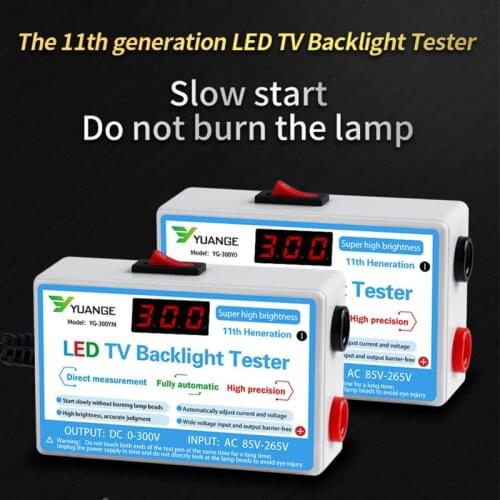 LED TV Backlight Tester Household Output 0-300V Lamp Beads LCD Digital Display Strip Intelligent Adjustment Safety Protection