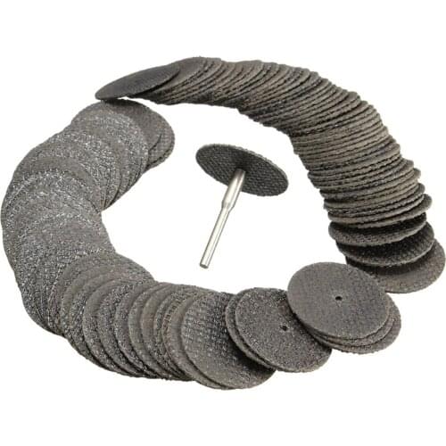 TOP New 100Pcs 32mm Fiberglass Reinforced Cut Off Wheel Discs For FIT Rotary Tool