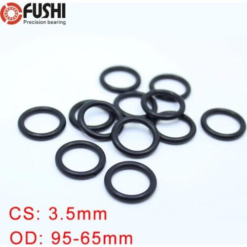 CS3.5mm NBR ORing OD 95/100/105/110/50/51/52/53/54/55/56/57/58/59* 3.5mm 50PCS O-Ring Nitrile Gasket seal Thickness 3.5mm ORing