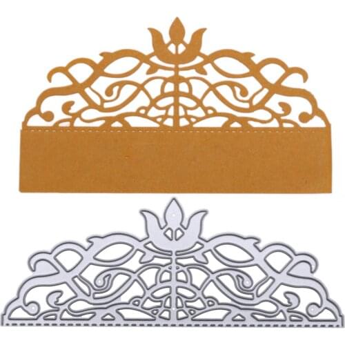 Hollow Out Invitation Card Metal Cutting Dies Stencil for DIY Scrapbooking Photo Album Embossing Paper Cards Decorative Crafts