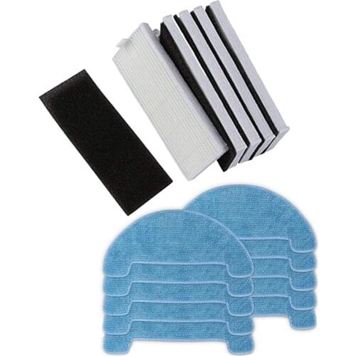 2 Set Vacuum Cleaner Accessories:1 Set Sponge + Hepa Filter & 1 Set Vacuum Cleaner Parts Mop Cloth