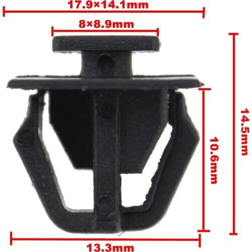 20pcs Door Pannel Clips Trim Mountings Repair Components Nuts Clamp for Hyundai