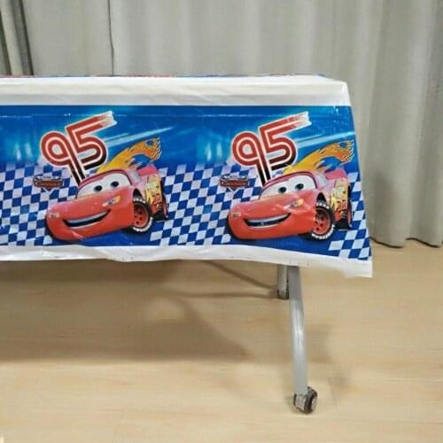 Cars Birthday Party Supplies TableCloth Disposal Table Cloth Kids Boys children Party Decoration