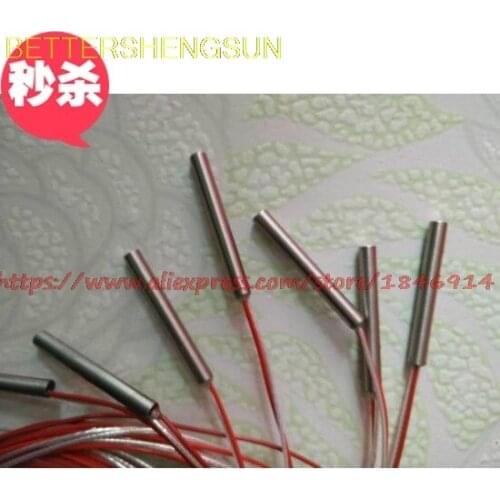 Free shipping High precision Pt100 temperature sensor with 3mm * 30MM * 500mm line