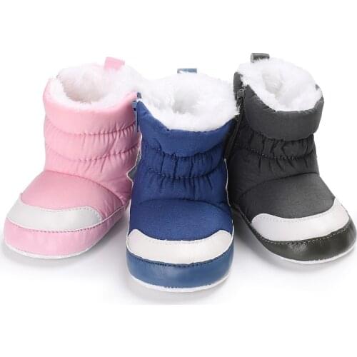 Baby Girl Boy Soft Cotton Booties Snow Boots Infant Toddler Newborn Warming Shoes comfortable Crib Shoes