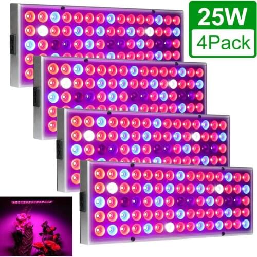 4pcs/lot 25W 45W LED Grow Light Indoor Plant Phytolamp Full Spectrum LED Growing Lamp for Plants Flowers Seed Vegs Grow Tent