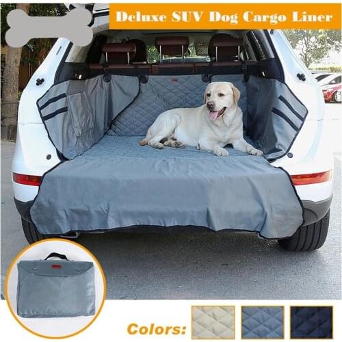 Pet Cargo Liner Cover Mat For SUVs and Cars Waterproof Pet Carrier Car Rear Back Seat Mat Pet Seat