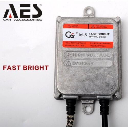 AES GS 35W/55W Fast Bright HID Xenon Digital Conversion Ballast 2PCS 12V For H1 H3 H7 H8/H9/H11 9005 9006 HID Xenon Headlight