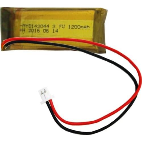 Lithium polymer battery 142044 3.7V 1200mAh anti-mosquito lamp fingerprint lock positioner, etc