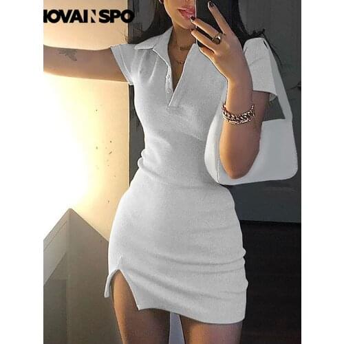 NOVAINSPO Summer Short Sleeve Dresses