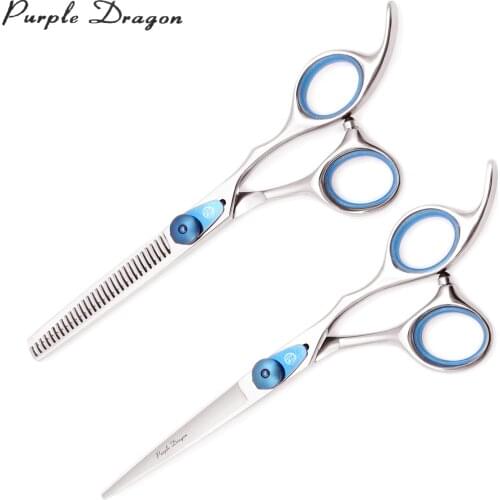 6'' 0001# Hair Scissors 440C Japanese Steel Hair Cutting Scissors Barber Thinning Shears Professional Hairdressing Scissors Set