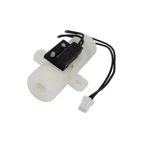 AC 220V/0.1A 0.75L-5L/Min 20mm Thread Pool Pond NC Water Flow Sensor Switch 20mm 1/2"PT Male Thread