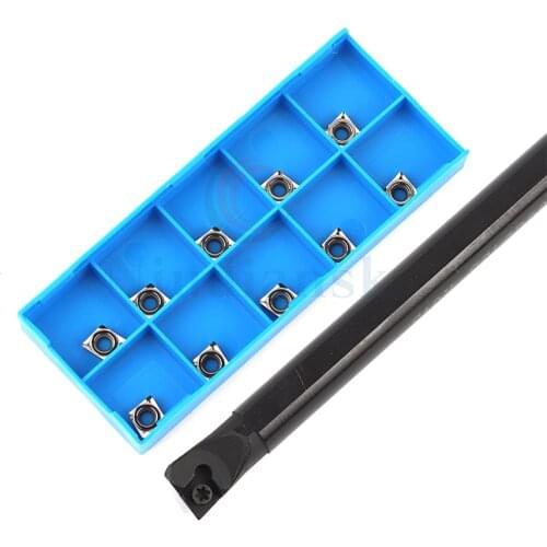 S06K/S07K/S08K/S10K/S12M-SCLCR06 CNC machine tools Internal hole turning toolholder+CCMT0602 CCGT0602 Carbide insert Lathe Parts