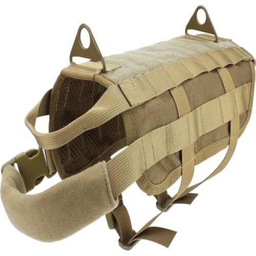 MXSLEUT Military Tactical US Army Law Enforcement K9 Training Harness Hunting Dog Vest Airsoftsports Paintball Gear 9 colors