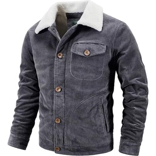 ZOGAA Mens Corduroy Jackets
