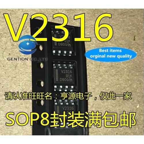 10PCS TLV2316 TLV2316IDR V2316 SOP8 low-power op-amp in stock 100% new and original