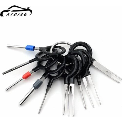 2021 Hot Sale 11PCS Terminal Removal Tool Car Electrical Wiring Crimp Connector Pin Extractor Kit