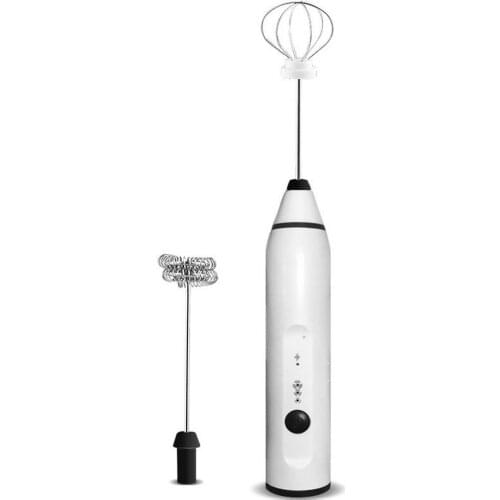 3-Speed Electric Egg Beater Kitchen Tools Rechargeable Coffee Mixer Handhold Milk Shaker Maker Frother Foamer Food Blender Whisk