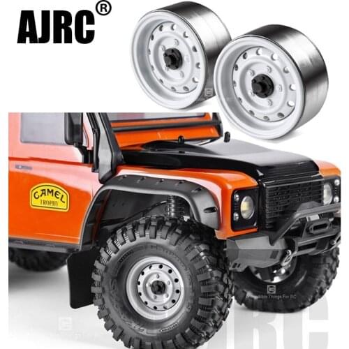 4PCS RC Rock Crawler Metal Wheel Rim 1.9 Inch BEADLOCK for 1/10 Axial SCX10 90046 TAMIYA CC01 D90 D110 TF2 Traxxas TRX-4