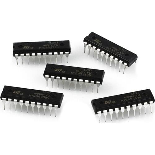 5Pcs L297 ST IC Stepper Motor CTRLR 20-DIP New Good Quality