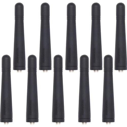 Free Shipping SMA Female 400-470MHz UHF Stubby Walkie Talkie Mini Antenna KRA23 For TK3160 TK3170 TK3180 TK-3207 Portable Radio