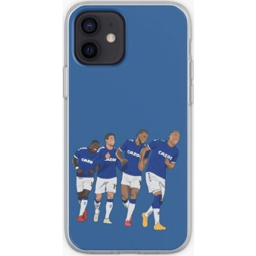 Everton Goal Celebration Richarlison Cal Phone Case for iPhone 11 12 13 Pro Max Mini X XS XR Max 6 6S 7 8 Plus 5 5S SE Pattern