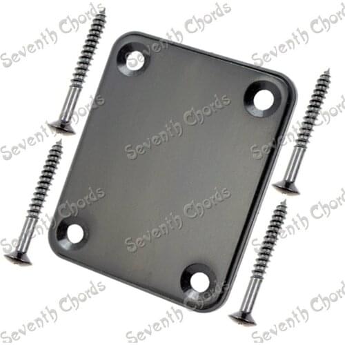 Electric Bass Guitar Neck plates Neck plates Chrome Black Golden For Choose guitar accessories