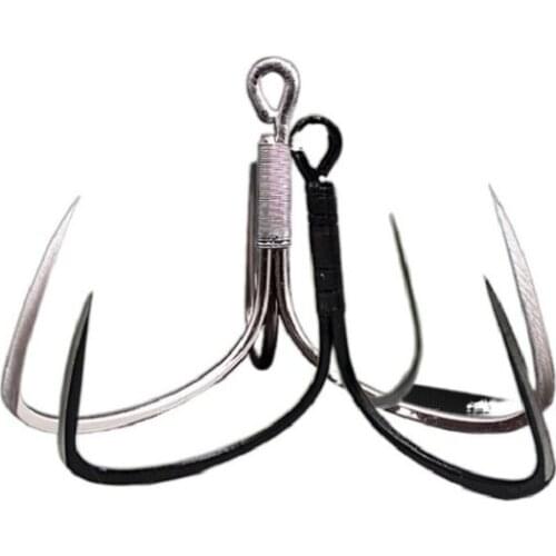 Knife tip Three hooks for fishing 6.5 cm