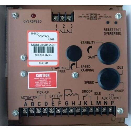 Generator speed control board: ESD5550E / ESD5500E / ESD5522 / ESD5550 / ESD5570
