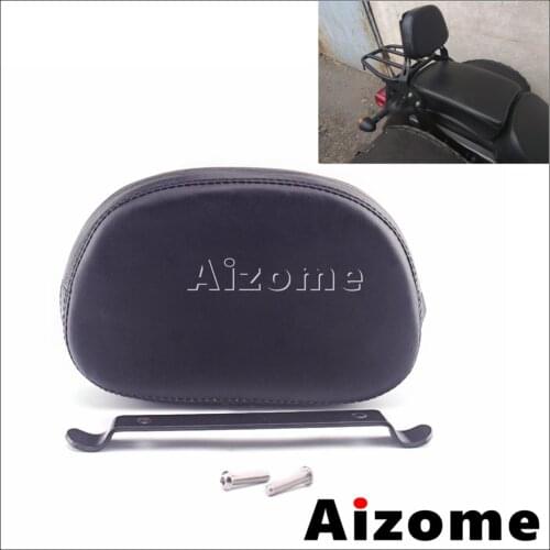Motorcycle Backrest Pad Sissy Bar Rear Seat Passenger Cushion Backrest For Harley Softail FatBoy Slim Delux Low Rider 2018-Later