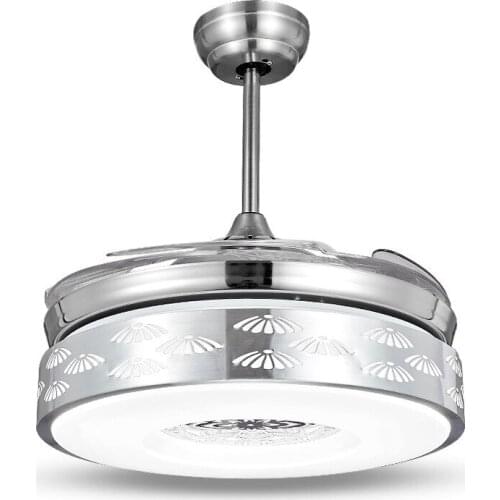 Ceiling fan light LED invisible ceiling light remote control ceiling lamp 36 inch 42 inch 110v/220V