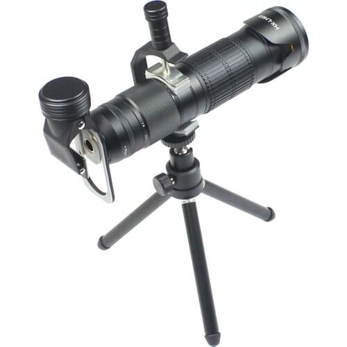 4K HD 15-36X Adjustable Optical Zoom Camera Lens w/ Tripod Remote Storage Case Phone Telephoto Lens Mobile External Accessories