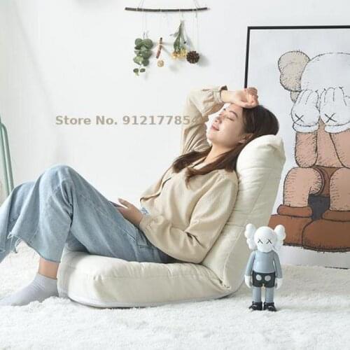 Net Celebrity Lazy Sofa Room Single Mini Sofa Balcony Tatami Folding Bed Backrest Chair