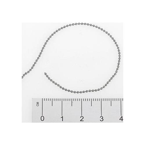 1,5mm Ball Chain 1 Metre