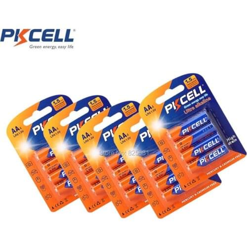 7Card 28PCS LR6 AA 1.5v Super Alkaline Dry Battery And Single Use For Walkman Toys Calaculators Superior To R6P R6 2A