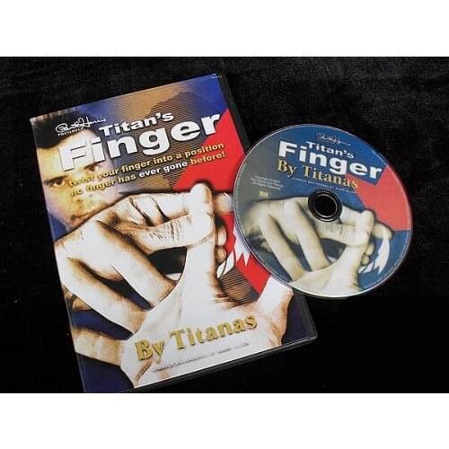 Titans Finger Twist (Gimmick ) -Magic Tricks For Professional Magicians Stage Artifice Cardistry