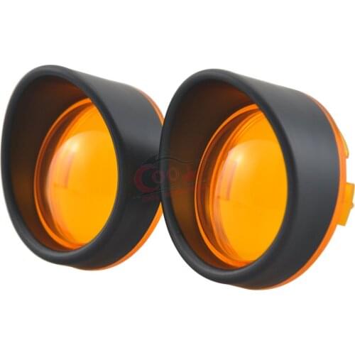 Turn Signal Light Blinker Bezels Indicator Lens Trim Ring Visor Cover For Harley Touring FLHX FLTRI FLHRS Turn Signal lens Cover