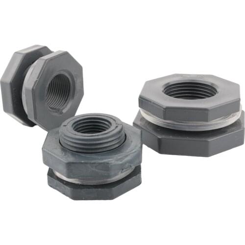 1pc ABS Inner 1/2" Thread Water Tank Connector Aquarium Fish Tank Joints Drain Fittings Garden Irrigation Adapter