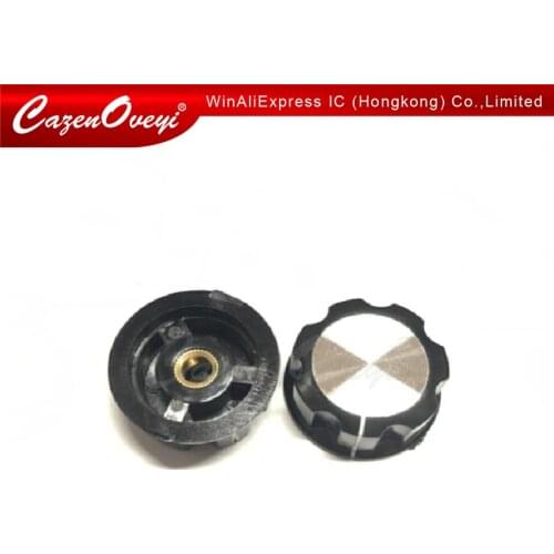 5pcs/lot Hat MF-A04 potentiometer knob WH118 WX050 bakelite knob copper core inner hole 6mm In Stock