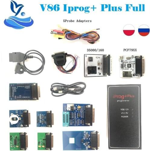 777 IPROG+ Plus Chang SN Support IMMO+Mileage Correction+Airbag Reset Replace Carprog Tango Iprog+ Plus 777 ECU Programmer