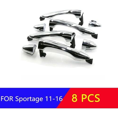 826513W10 826623W030 8pcs Chrome Exterior Door handle 1SET FOR KIA SPORTAGE 2011-2015