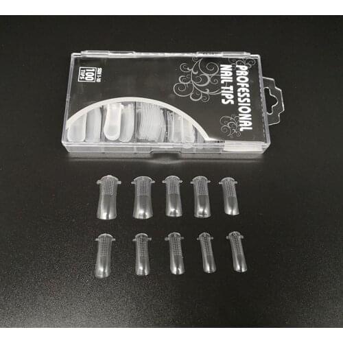 Dual System Nail Forms Full Cover Nail Art Poly Builder UV Gel Tools Home Salon Use Quick Building Mold Tips Extend Gels Sale