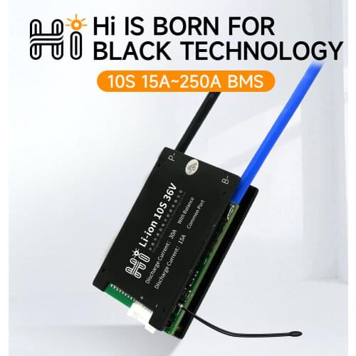 HEYO Smart UART RS485 CANbus Fan LiFepo4 LiPo LFP 3.2V 16S 48V 80A 100A 150A 200A 250A 300A 500A Battery PCB BMS Board Bluetooth