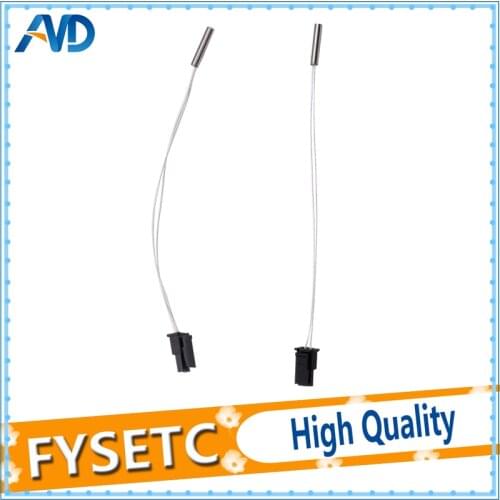 5pcs PT100 Temperature Sensor Cable Up To 400 Degree Molex Connector For Ultimaker 2 V6 Chimera Lite6 Hotend 3D Printer